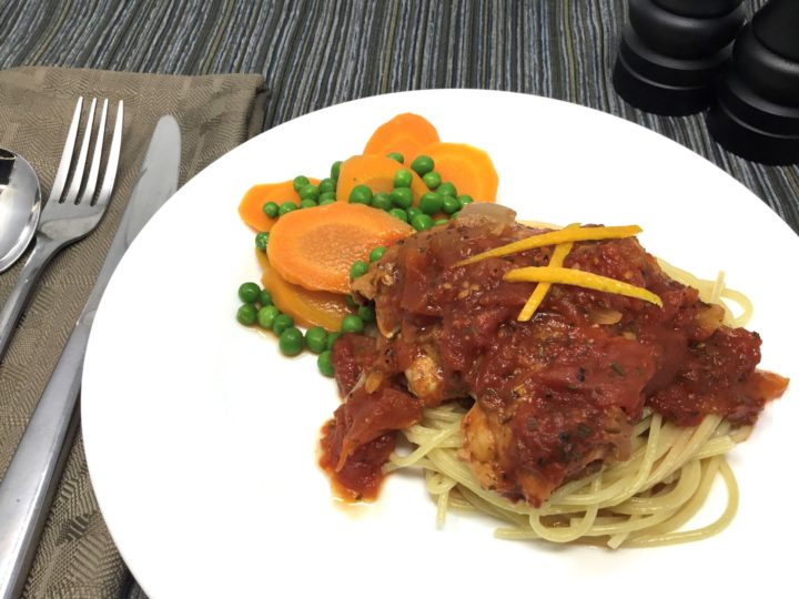 Baked Tangy Orange Chicken Thighs scaled