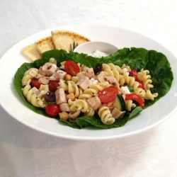 Greek Pasta Salad with Chicken (1)