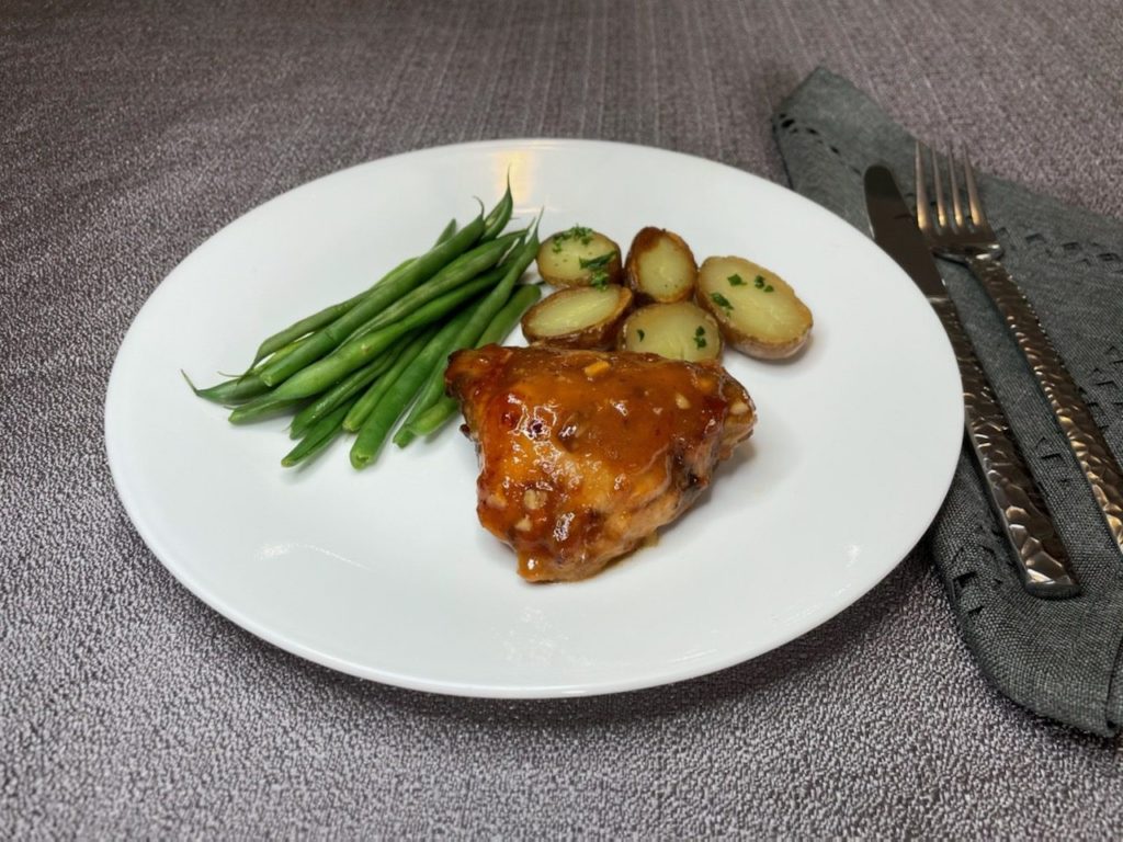 Sweet Apricot Chicken Thighs