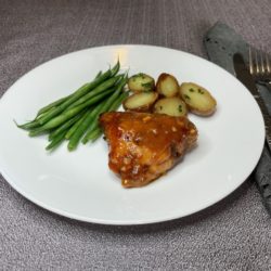 Sweet Apricot Chicken Thighs
